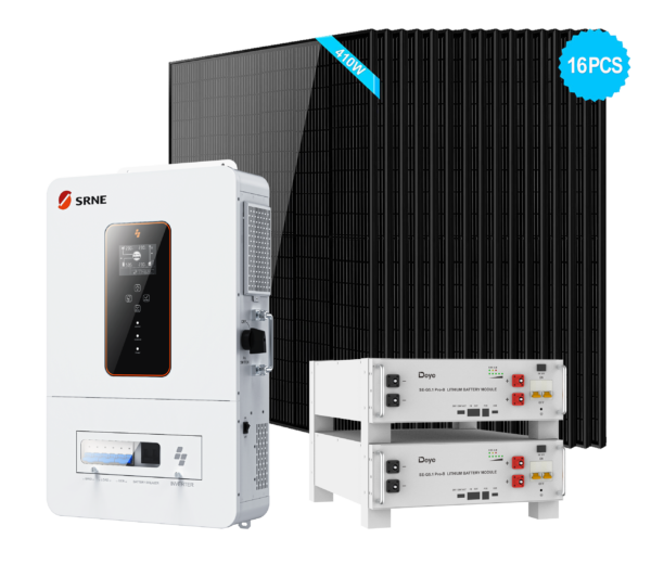 6.5kw Srne Abp4865u140 H+2xse G5.1 Pro B+16x410w Panels