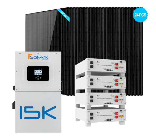 Sol Ark 15k 2p+4xse G5.1 Pro B+24 X410w Panels